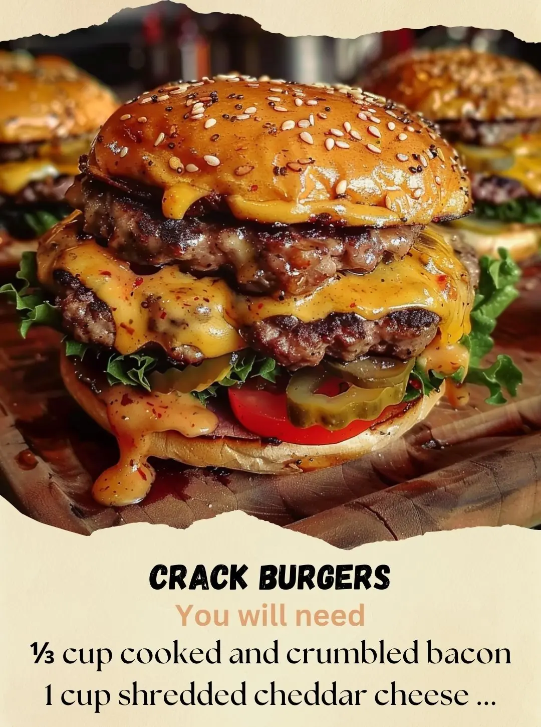 Crack Burgers Recipe
