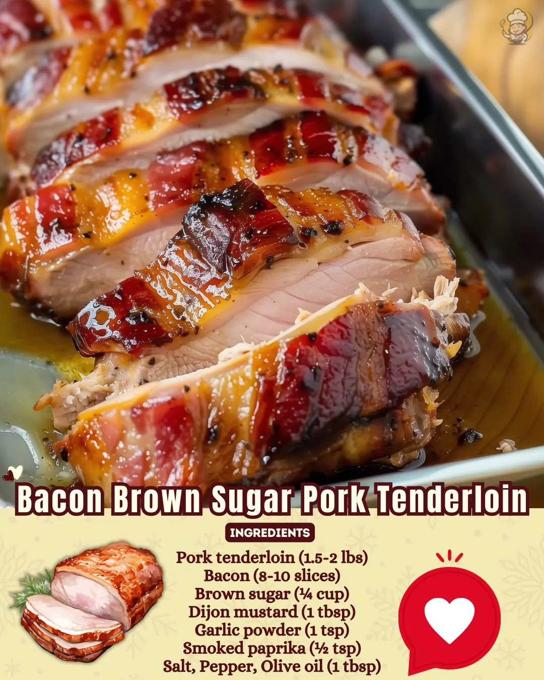 Bacon-wrapped pork tenderloin recipes