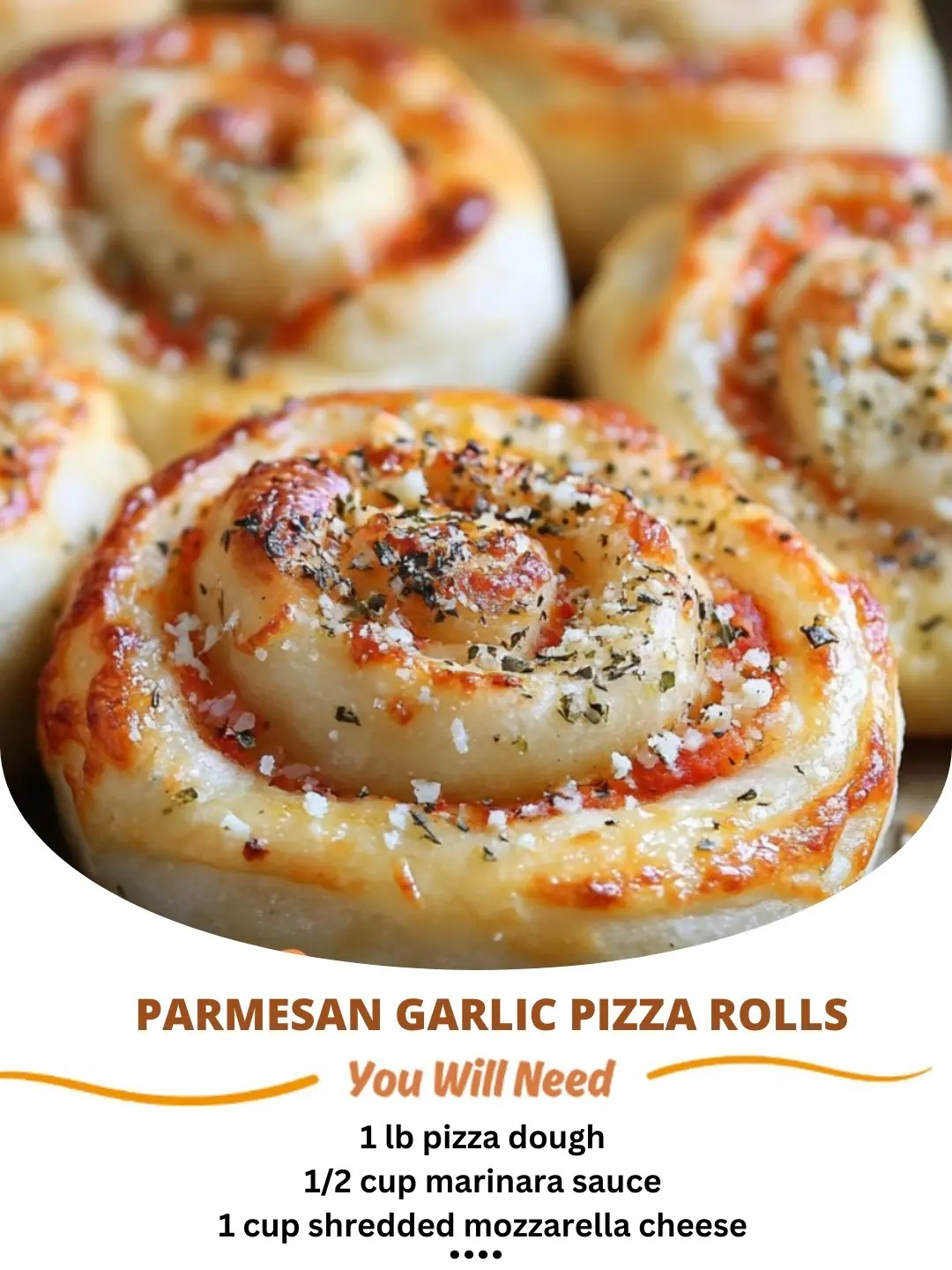 Parmesan Garlic Pizza Rolls ๐ง๐