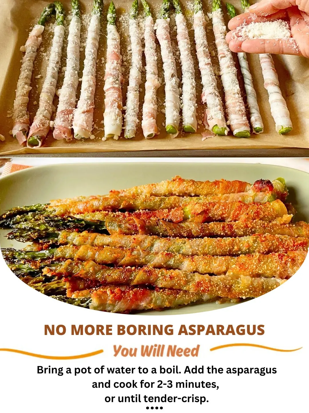 NO MORE BORING ASPARAGUS ๐