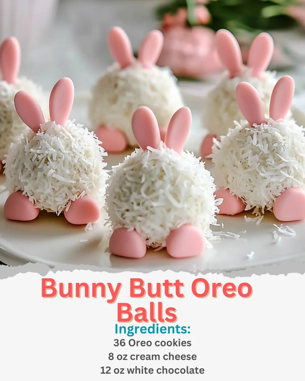 Bunny Butt Oreo Balls Recipe