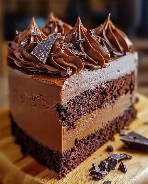 No-Bake Chocolate Mousse Dream โ An Oven-Free Indulgence to Melt Your Heart!