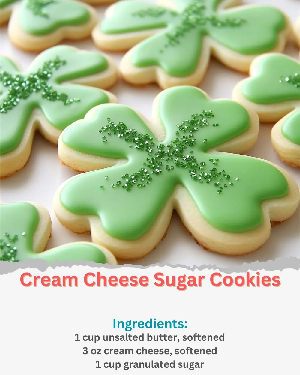 Cream Cheese Sugar Cookies Recipe