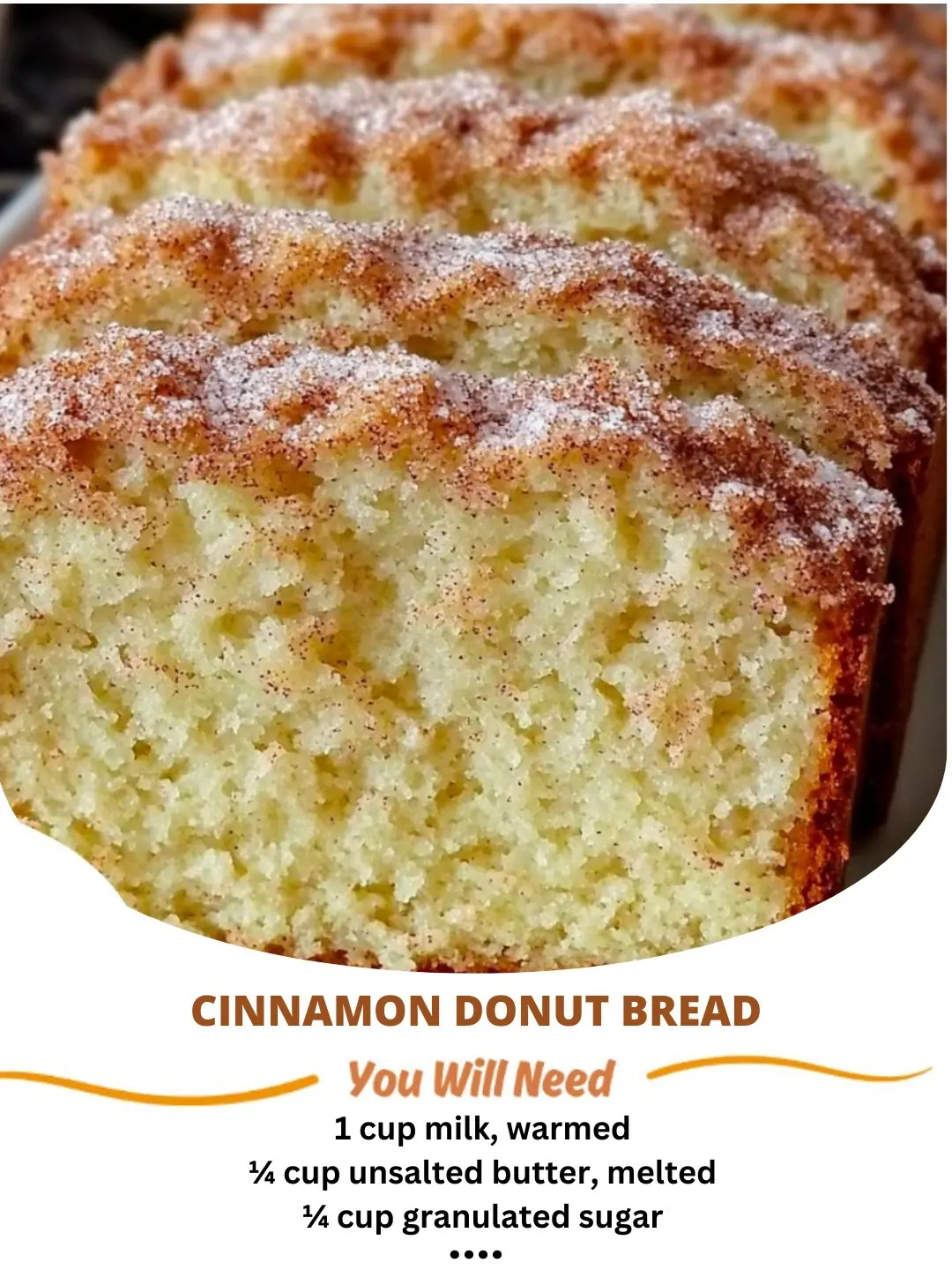 Cinnamon Donut Bread
