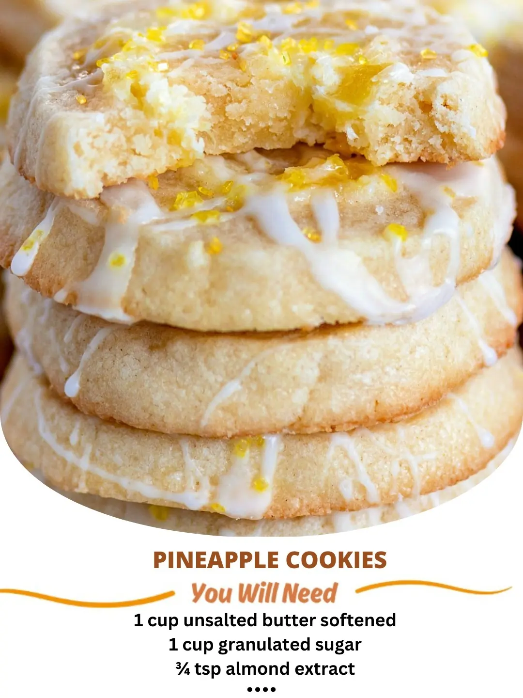 Pineapple Cookies