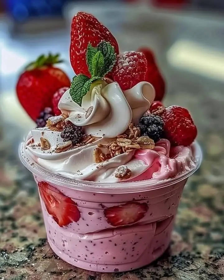 Creamy Strawberry Vanilla Delight