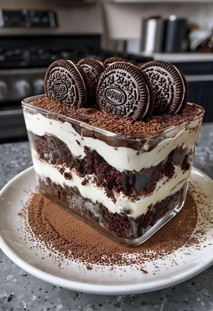 Oreo Tiramisu Trifle