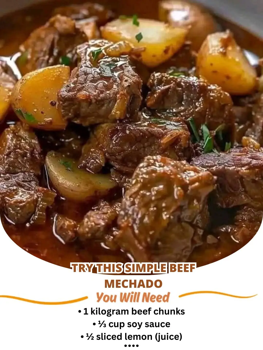 Beef Mechado: A Hearty Filipino Comfort Dish