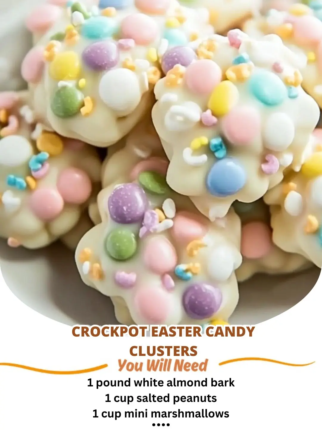 Crockpot Easter Candy Clusters