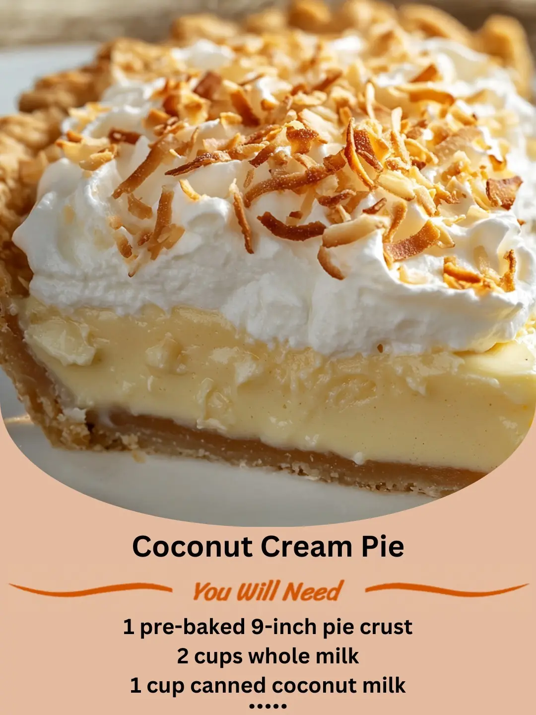 Coconut Cream Pie