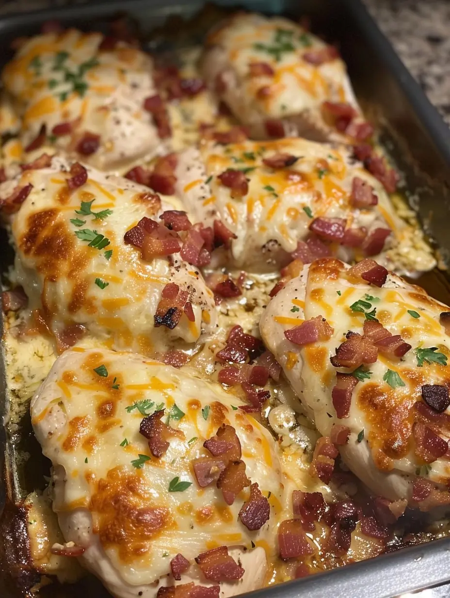 Bacon Ranch Cheese Chicken