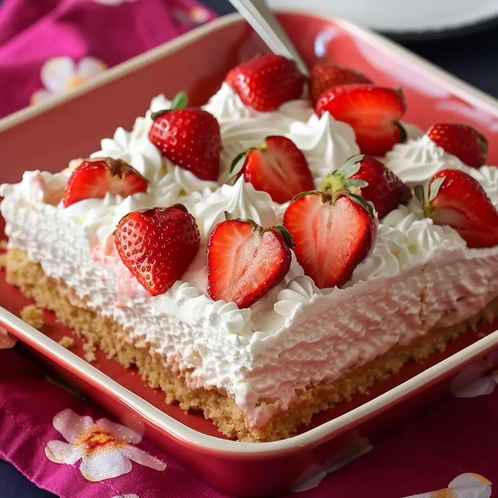 Strawberry Tres Leches Cake