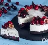 Cherry Chocolate Ice Cream Cake Recipe