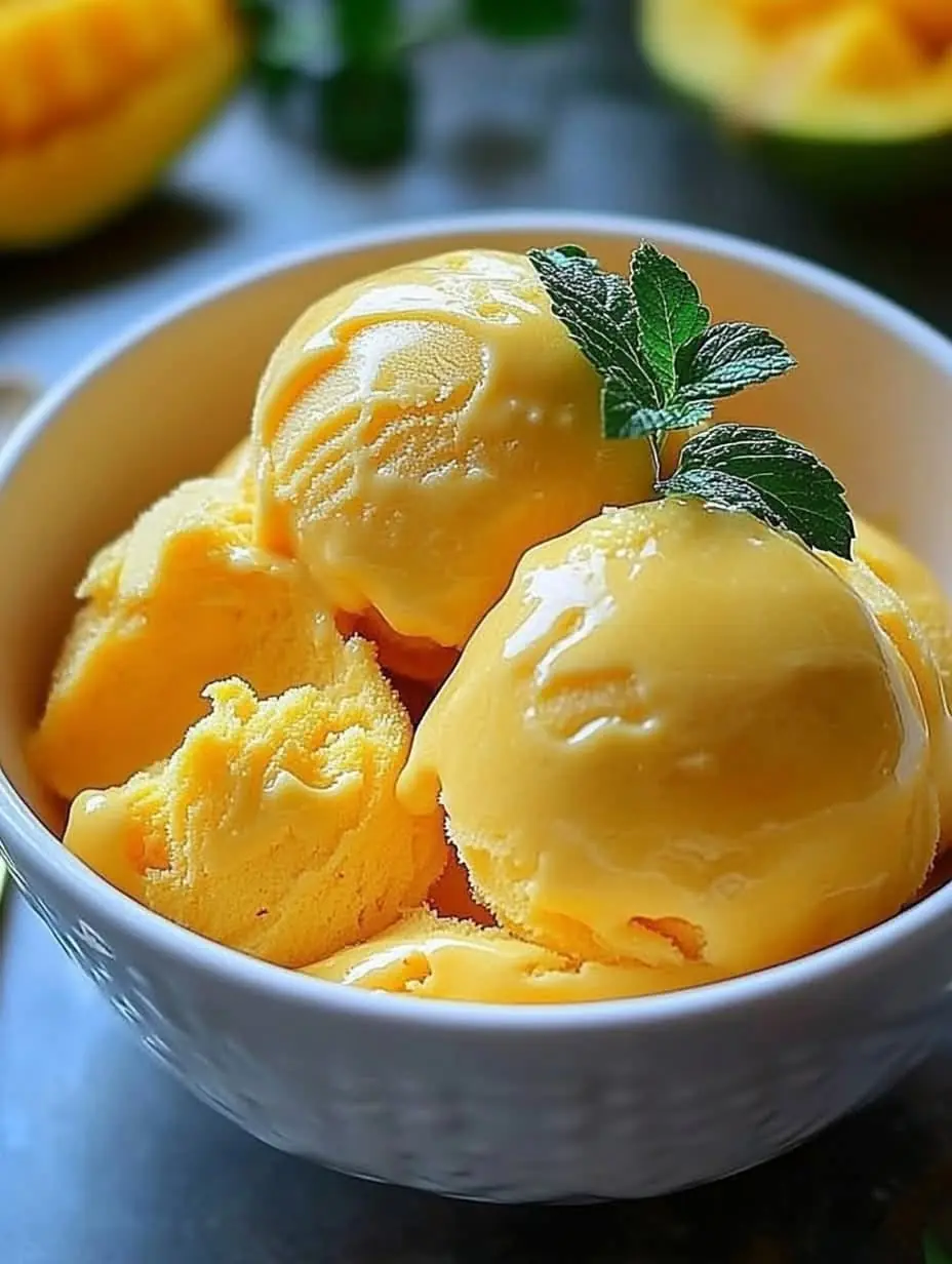Mango Ice Cream ๐ฅญ๐ฆ