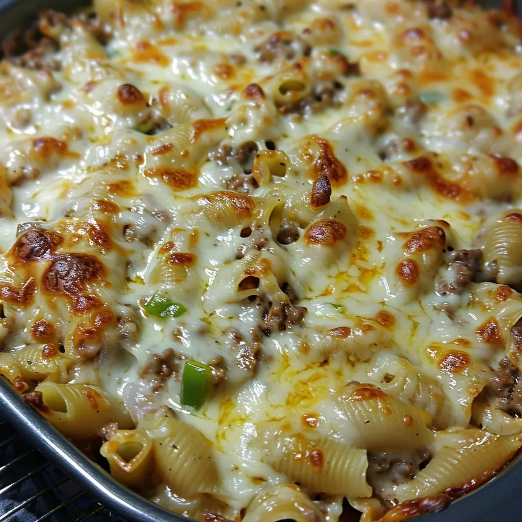 PHILLY CHEESE STEAK CASSEROLE