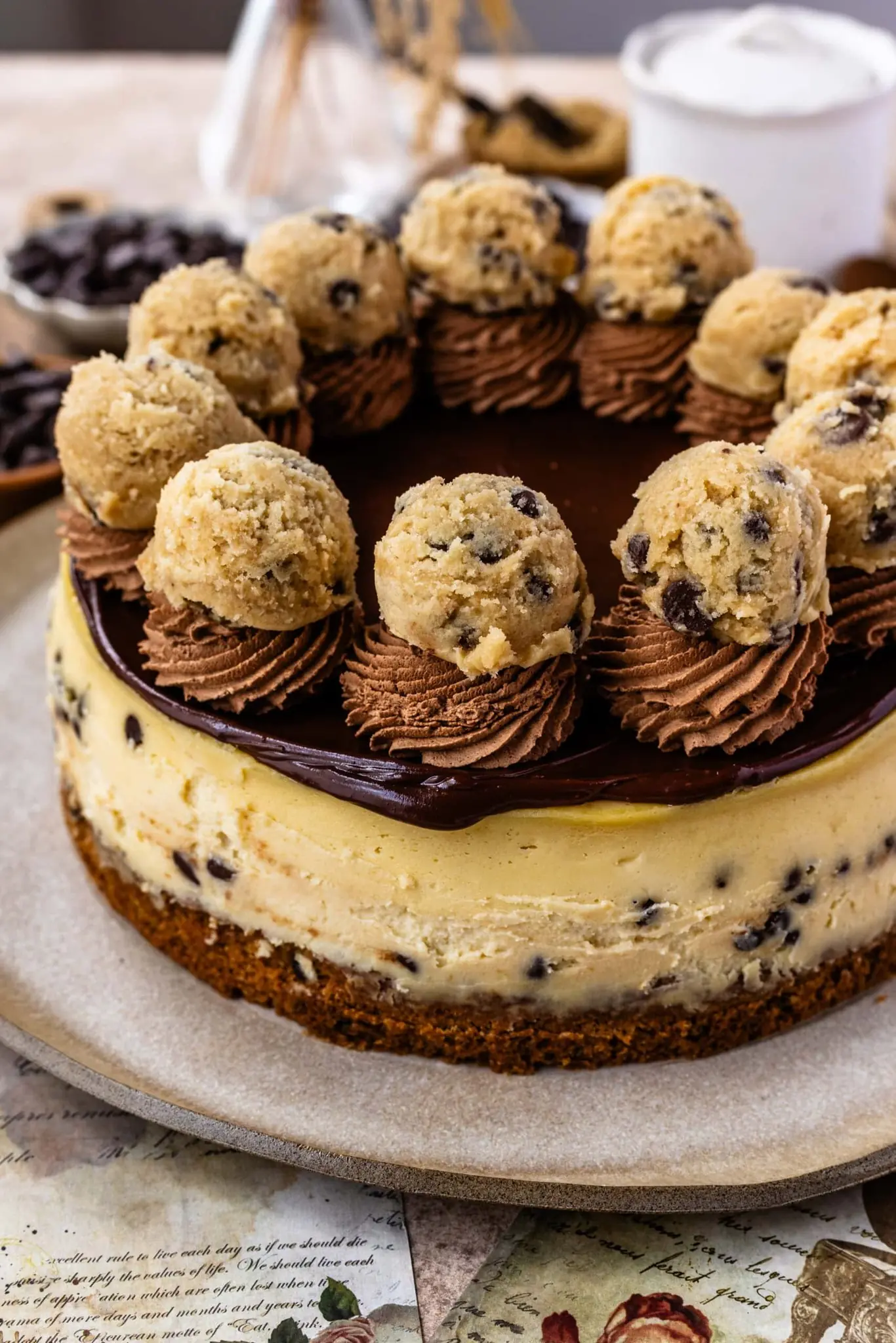 Cookie Dough Cheesecake Recipe