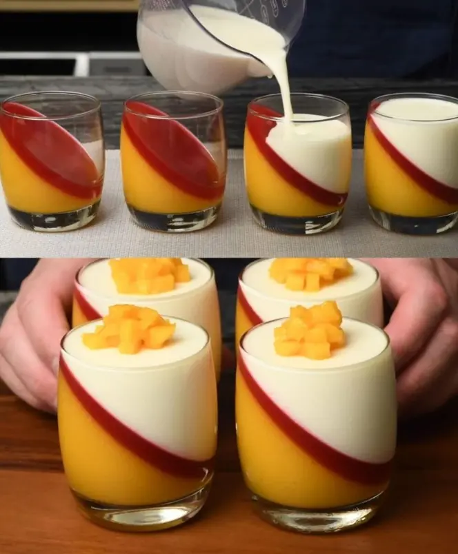 Mango Panna Cotta