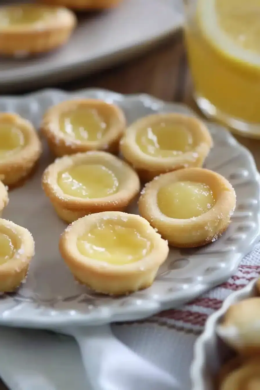 Mouthwatering Lemon Bar Cookie Cups