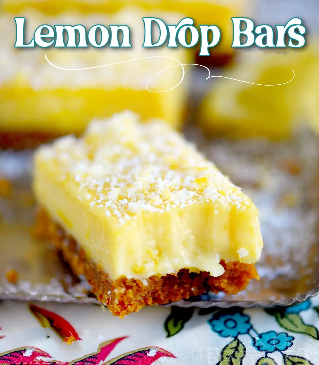 Lemon Drop Bars Recipe