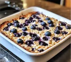 ๐ณ Blueberry Cottage Cheese Breakfast Bake