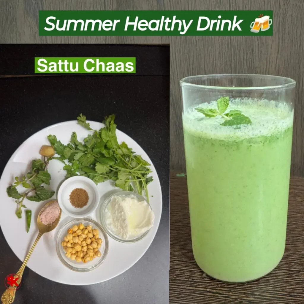 Sattu Chaas: A Refreshing and Cooling Summer Drink!