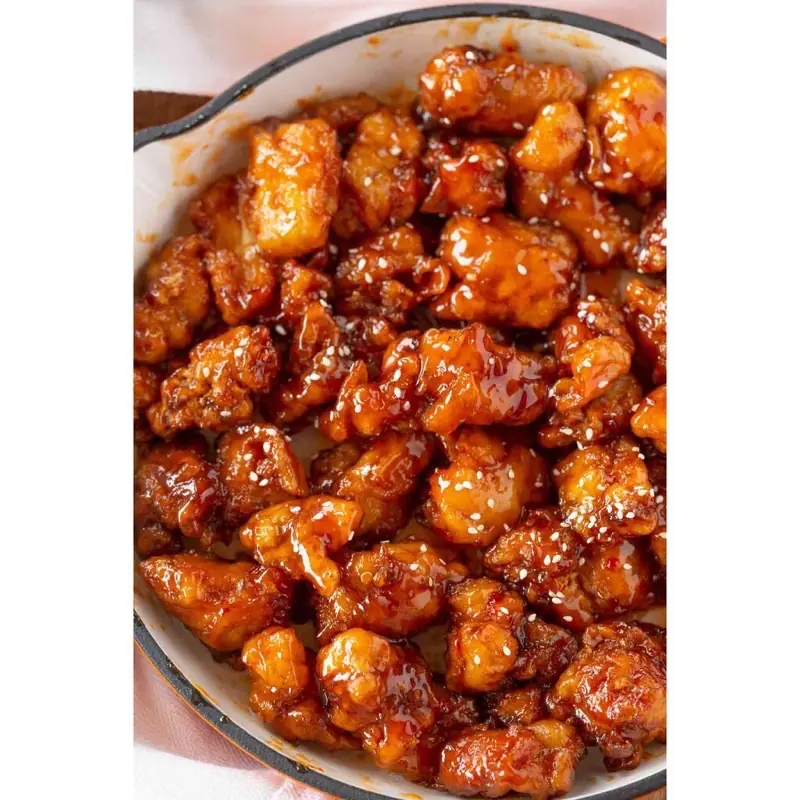 Easy Orange Chicken over Rice