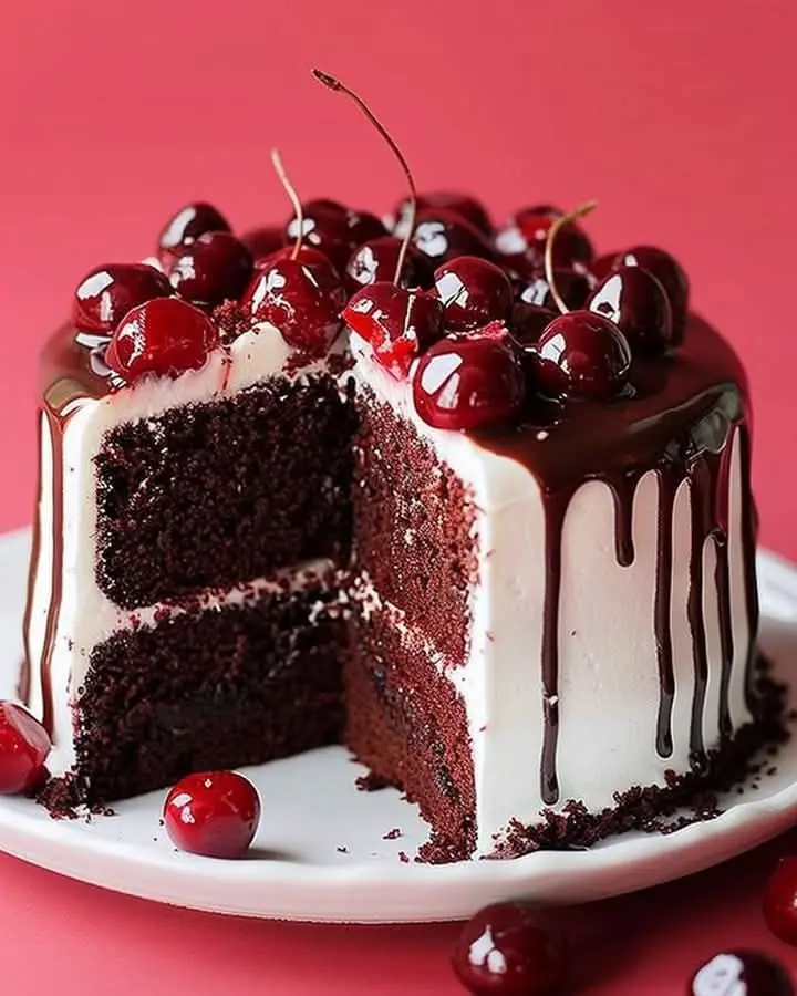 Black Forest Cake Recipe ๐๐ซ๐