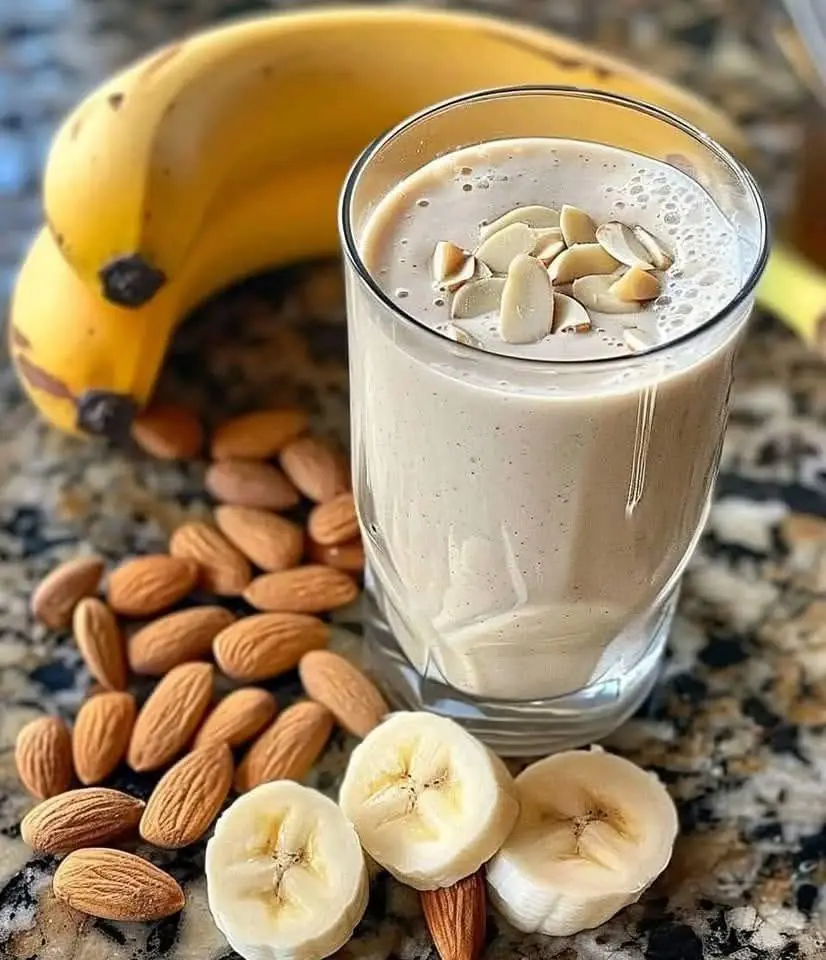 Almond, Banana, Avocado Smoothie with Honey Recipe ๐๐ฅ๐ฏ