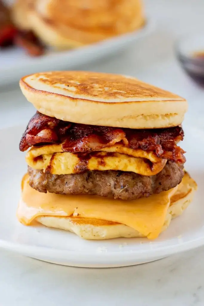 Pancake Breakfast Sandwiches