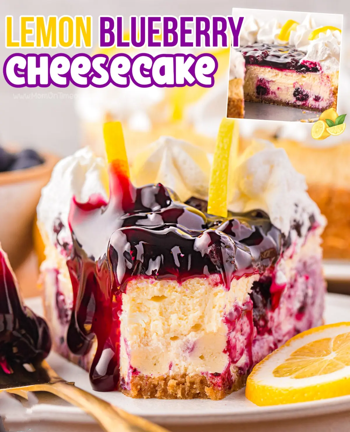 Lemon Blueberry Cheesecake
